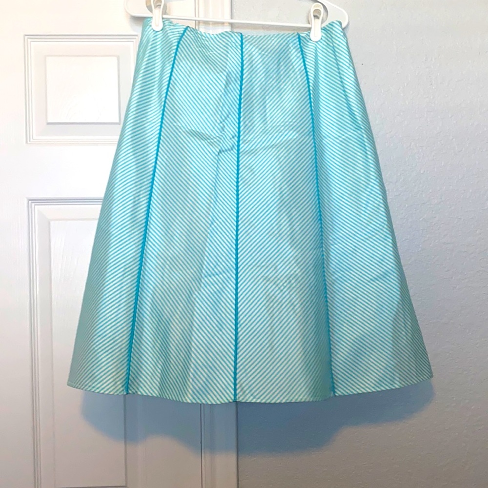 Formal Teal Skirt